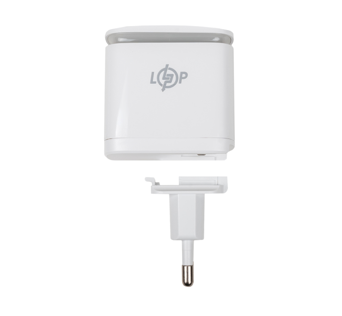 Зарядка для телефона LP 25W (Type-C+USB) QC3.0 PD + кабель (Type-C to Type-C) 25WCH