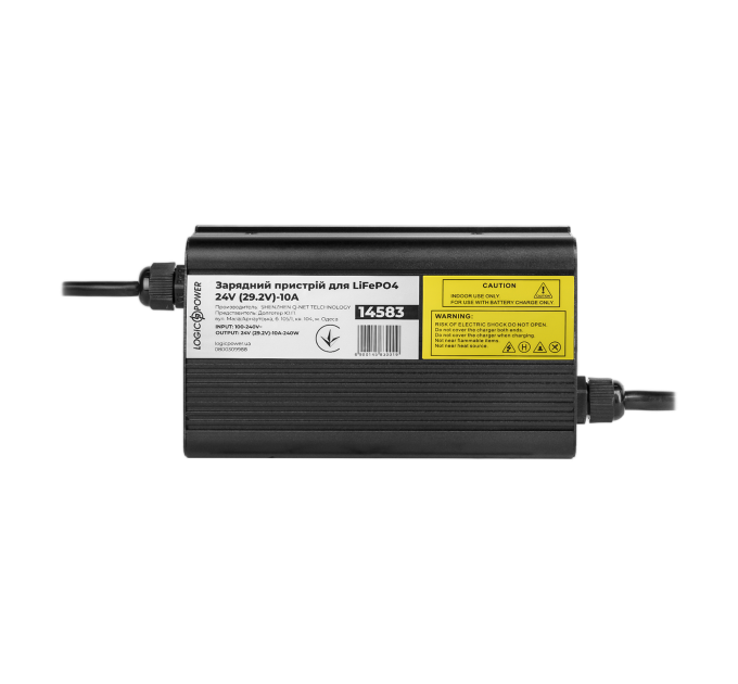 Зарядний пристрій для акумуляторів LiFePO4 24V (29.2V)-10A-240W