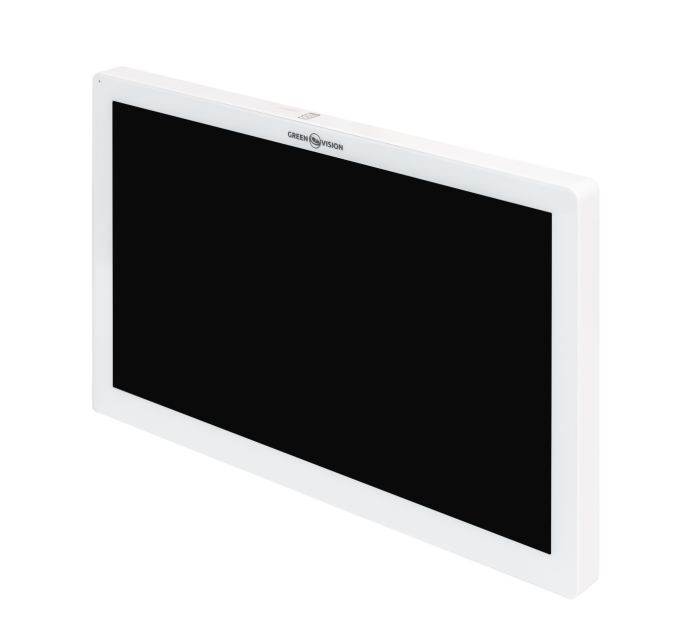 Цветной Wi-Fi AHD видеодомофон GreenVision GV-061-AHD-M-VD10SD White
