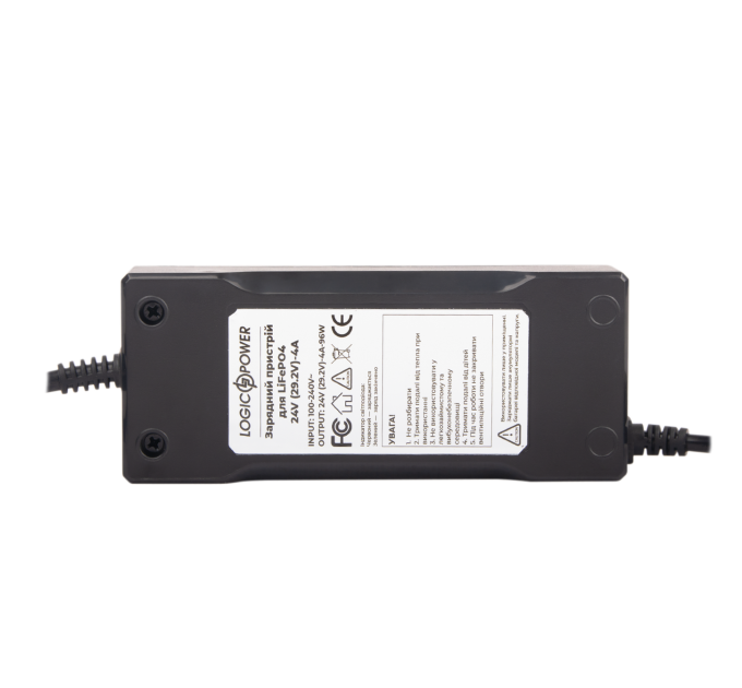 Зарядний пристрій для акумуляторів LiFePO4 24V (29.2V)-4A-96W