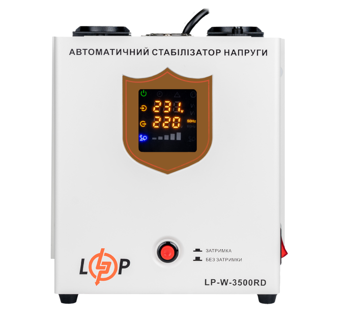 Стабилизатор напряжения LP-W-3500RD (2100Вт / 7 ступ)