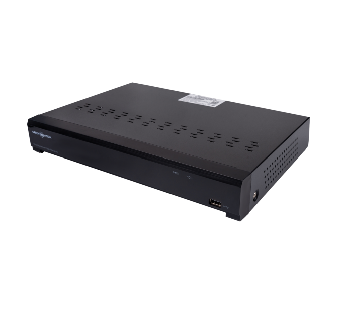 IP відеореєстратор 16-канальний 12MP NVR GreenVision GV-N-I017/16 (A) IP відеореєстратор 16-канальний 12MP NVR GreenVision GV-N-I017/16 (A)