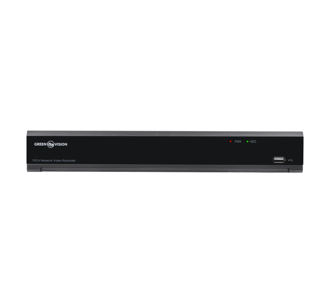 IP відеореєстратор 16-канальний 12MP NVR GreenVision GV-N-I017/16 (A)