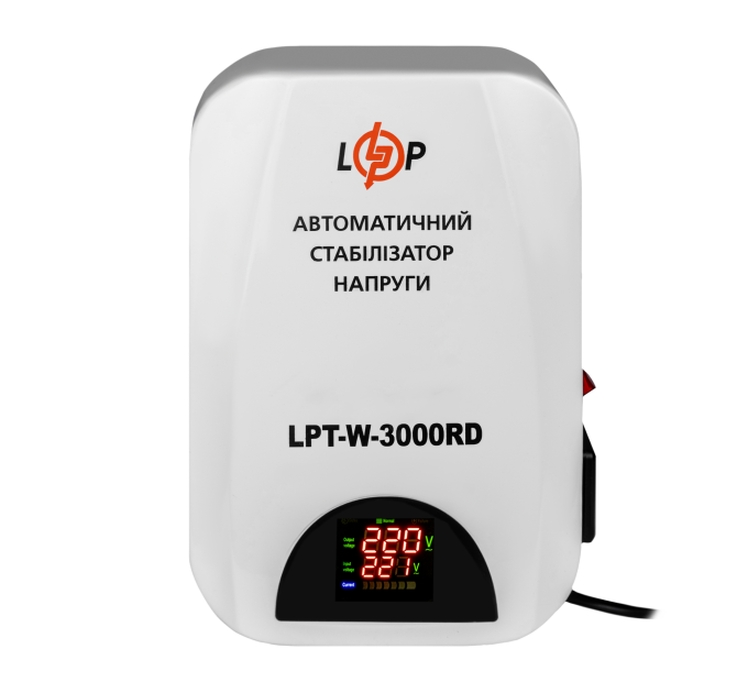 Стабилизатор напряжения LPT-W-3000RD (2100Вт)