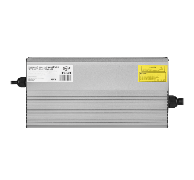 Зарядний пристрій для акумуляторів LiFePO4 12V (14.6V)-60A-720W-LED