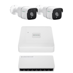 Комплект відеоспостереження на 2 камери GV-IP-K-W97/2 4MP Комплект відеоспостереження на 2 камери GV-IP-K-W97/2 4MP