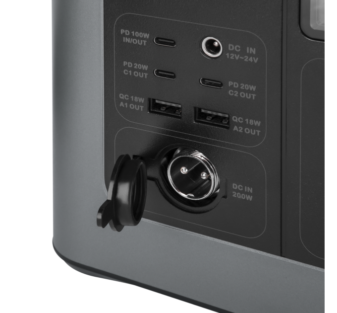 Многофункциональная портативная зарядная станция LP CHARGER MPPT 700 Pro (700W, 614Wh)