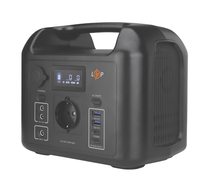 Многофункциональная портативная зарядная станция LP CHARGER 300 (300W, 320Wh)