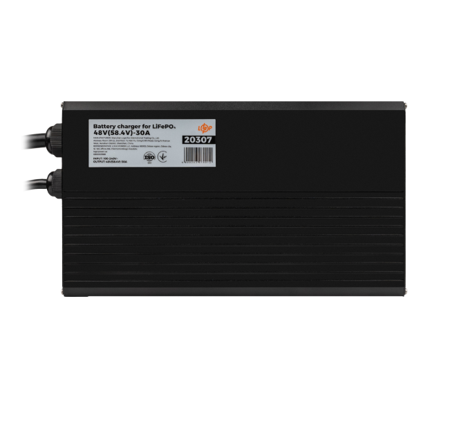 Зарядний пристрій для акумуляторів LiFePO4 48V (58.4V)-30A-1440W-LED Зарядний пристрій для акумуляторів LiFePO4 48V (58.4V)-30A-1440W-LED
