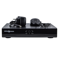 IP відеореєстратор 9-канальний 8MP NVR GreenVision GV-N-S012/09 (Lite)