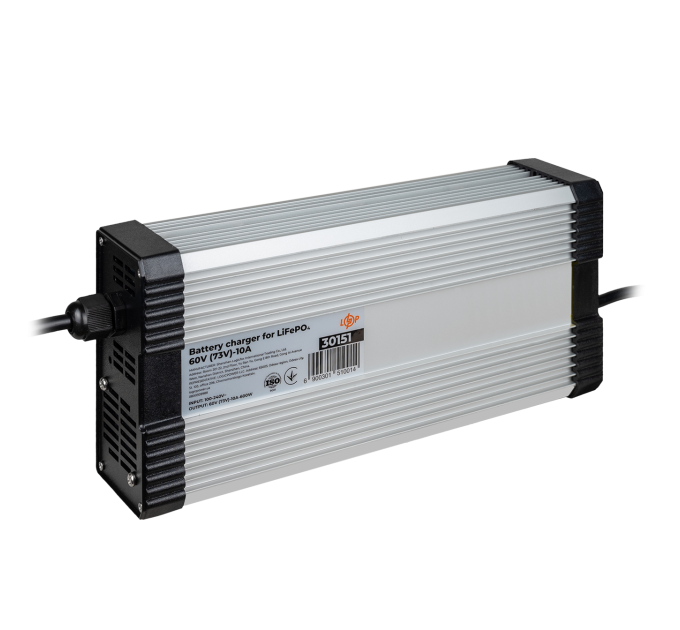 Зарядное устройство для аккумуляторов LiFePO4 60V (73V)-10A-600W
