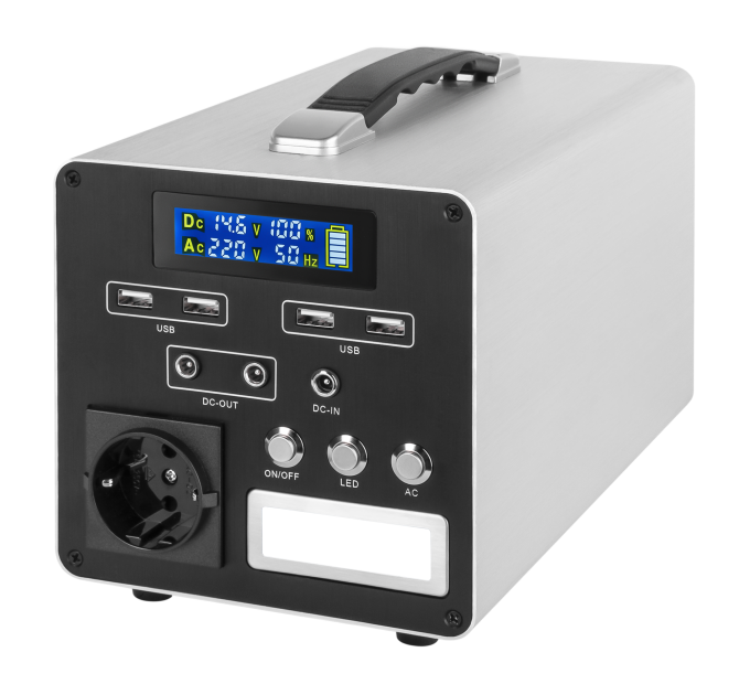 Багатофункціональна портативна зарядна станція LP CHARGER MPPT 300 (300W, 280Wh)