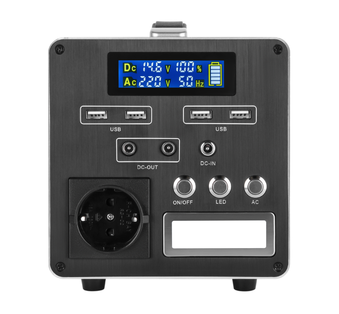 Багатофункціональна портативна зарядна станція LP CHARGER MPPT 300 (300W, 280Wh)