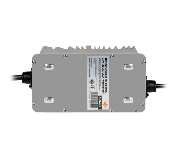 Зарядное устройство для аккумуляторов LiFePO4 24V (29,2V)-20A waterproof Зарядное устройство для аккумуляторов LiFePO4 24V (29,2V)-20A waterproof