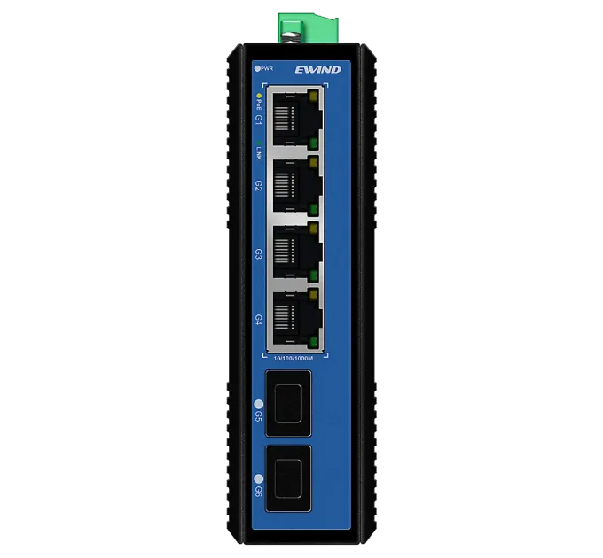 Ewind EW-PIS1806-4GE Коммутатор 6 портов неуправляемый Ewind EW-PIS1806-4GE Коммутатор 6 портов неуправляемый