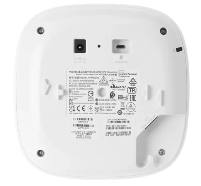 HPE Aruba Instant On AP22 (R4W02A) Wi-Fi 6 Точка доступа