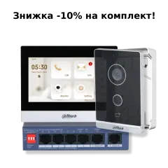 KIT(TOP) - V1 Комплект відеодомофону Dahua