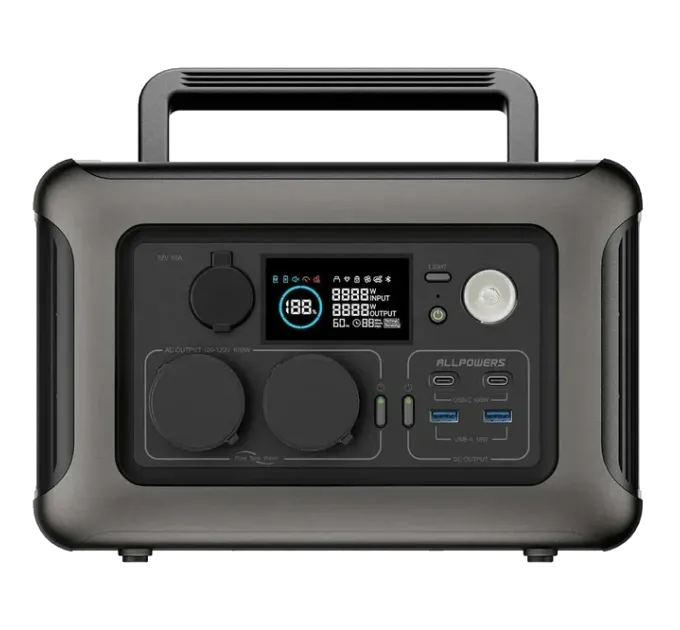 ALLPOWERS R600 299 Вт·г 600 Вт Портативна зарядна станція