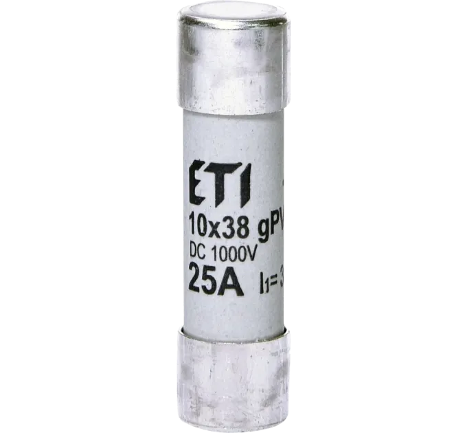 ЕТІ CH 10x38 gPV 12A 1000V (30kA) Запобіжник