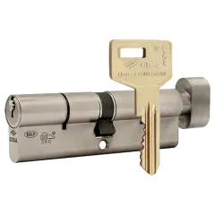 CISA C3000 80T (35*45T) Циліндр нікель матовий 3 ключі