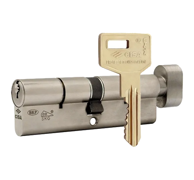 CISA C3000 80T (35*45T) Циліндр нікель матовий 3 ключі CISA C3000 80T (35*45T) Циліндр нікель матовий 3 ключі