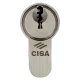 CISA C3000 80T (35*45T) Циліндр нікель матовий 3 ключі