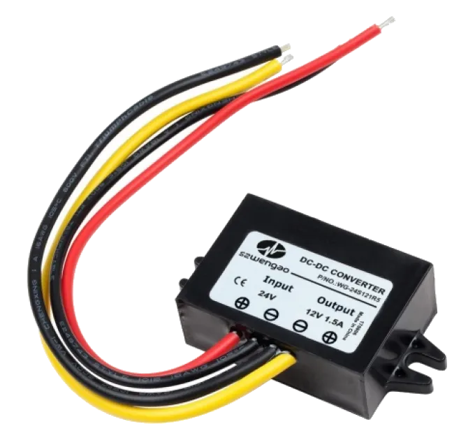 DC/DC 24V-12V 1.5A, IP67, 18W Перетворювач інвертор