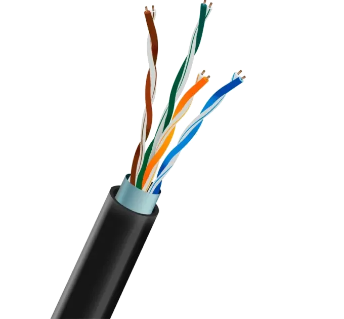 TRINIX FTP CAT5E CCA 0.51mm LDPE Outdoor (305м) Кабель TRINIX FTP CAT5E CCA 0.51mm LDPE Outdoor (305м) Кабель