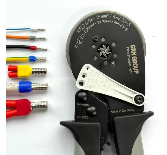 GRN-GROUP CRIMP-AUTO 6X 210 16 215 Кліщі обжимні