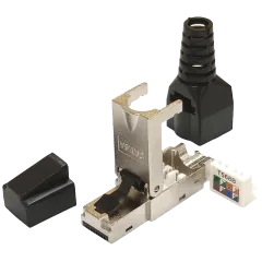 RJ45 STP кат. 6A Конектор екранований безінструментальний