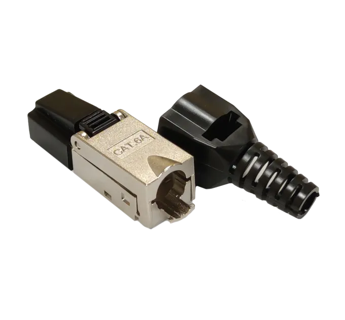 RJ45 STP кат. 6A Конектор екранований безінструментальний