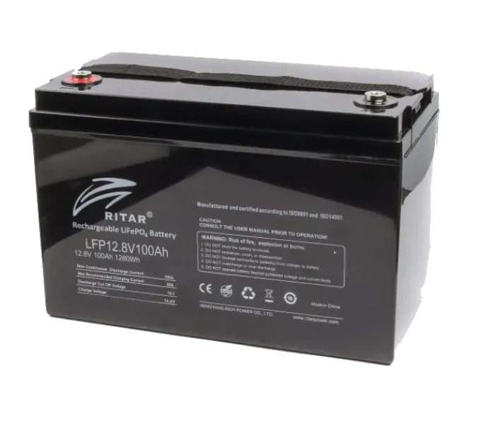 Ritar LFP12.8V100AH Аккумуляторная батарея с bluetooth Ritar LFP12.8V100AH Аккумуляторная батарея с bluetooth