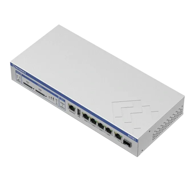 Teltonika RUTXR1 LTE SFP Промисловий стільниковий маршрутизатор