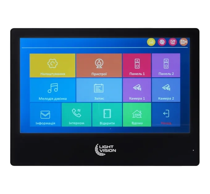 Light Vision SINGAPORE WiFi FHD BLACK (AI) 10" Видеодомофон