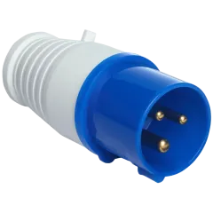 UEA 013 16А 220В 2Р+Е IP44 Вилка переносная