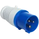 UEA 013 16А 220В 2Р+Е IP44 Вилка переносна