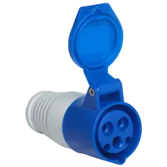 UEA 213 16А 220В 2Р+Е IP44 Розетка переносна