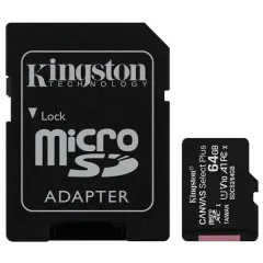 Kingston 64GB microSDXC Canvas Select Plus 100R A1 C10 Card + ADP Карта памяти