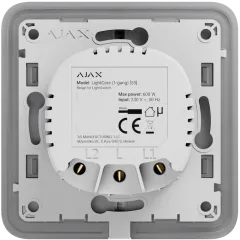 Ajax LightCore (1-gang) [55] (8EU) Реле для одноклавишного выключателя