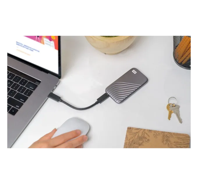 WD My Passport [1TB Space Gray] Внешний SSD накопитель
