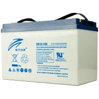 Ritar DG12-100 100А•г 12В гелева Свинцево-кислотна акумуляторна батарея Ritar DG12-100 100А•г 12В гелева Свинцево-кислотна акумуляторна батарея