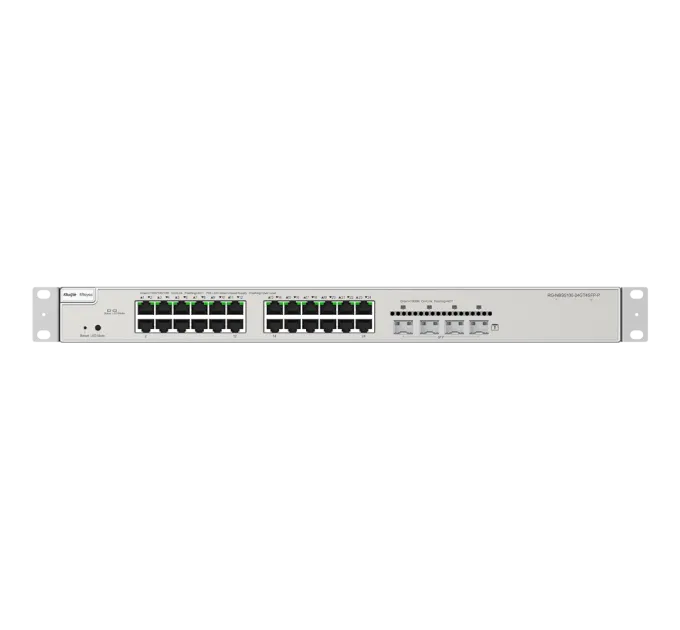 Ruijie Reyee RG-NBS5200-24GT4XS-P L3 POE Коммутатор 24 порта управляемый Ruijie Reyee RG-NBS5200-24GT4XS-P L3 POE Коммутатор 24 порта управляемый