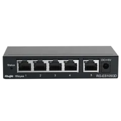 Ruijie Reyee RG-ES105GD Комутатор 5 портів некерований Ruijie Reyee RG-ES105GD Комутатор 5 портів некерований