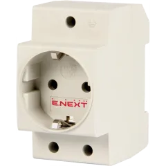 Enext e.socket.pro.din.tms Розетка на DIN-рейку 230 В