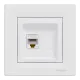 Schneider Electric Asfora EPH4300121 RJ45 кат.5е UTP Розетка комп'ютерна одинарна