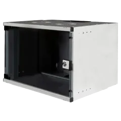 Hypernet WMNC-40-4U-SOHO-FLAT Шафа SOHO коммутаційна настінна 4U 540x400 розбірна