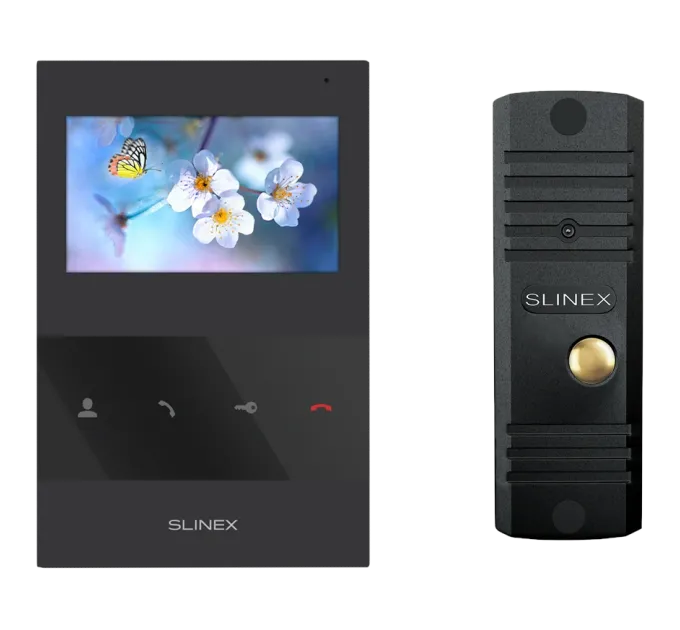 Slinex SQ-04(Black)+ML-16НD(Black) Комплект відеодомофону