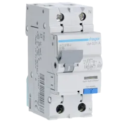 Hager 1P+N 6kA B 16A 10mA Дифференциальный автоматический выключатель Hager 1P+N 6kA B 16A 10mA Дифференциальный автоматический выключатель