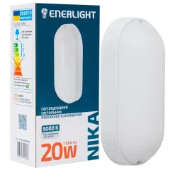 ENERLIGHT NIKA Светильник светодиодный 20Вт 5000К IP65