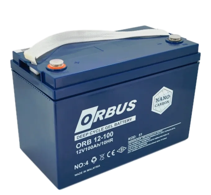 ORBUS CG12100 100А•ч 12В гелевая Свинцово-кислотная аккумуляторная батарея